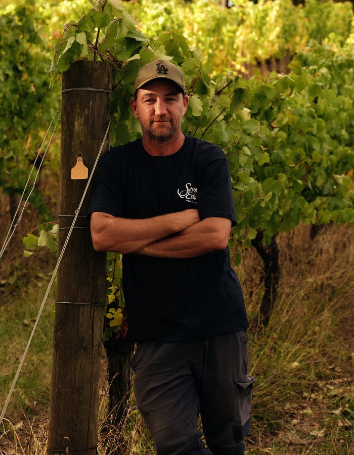 Bryan Freedman Seville Estate Upper Yarra Viticulturist