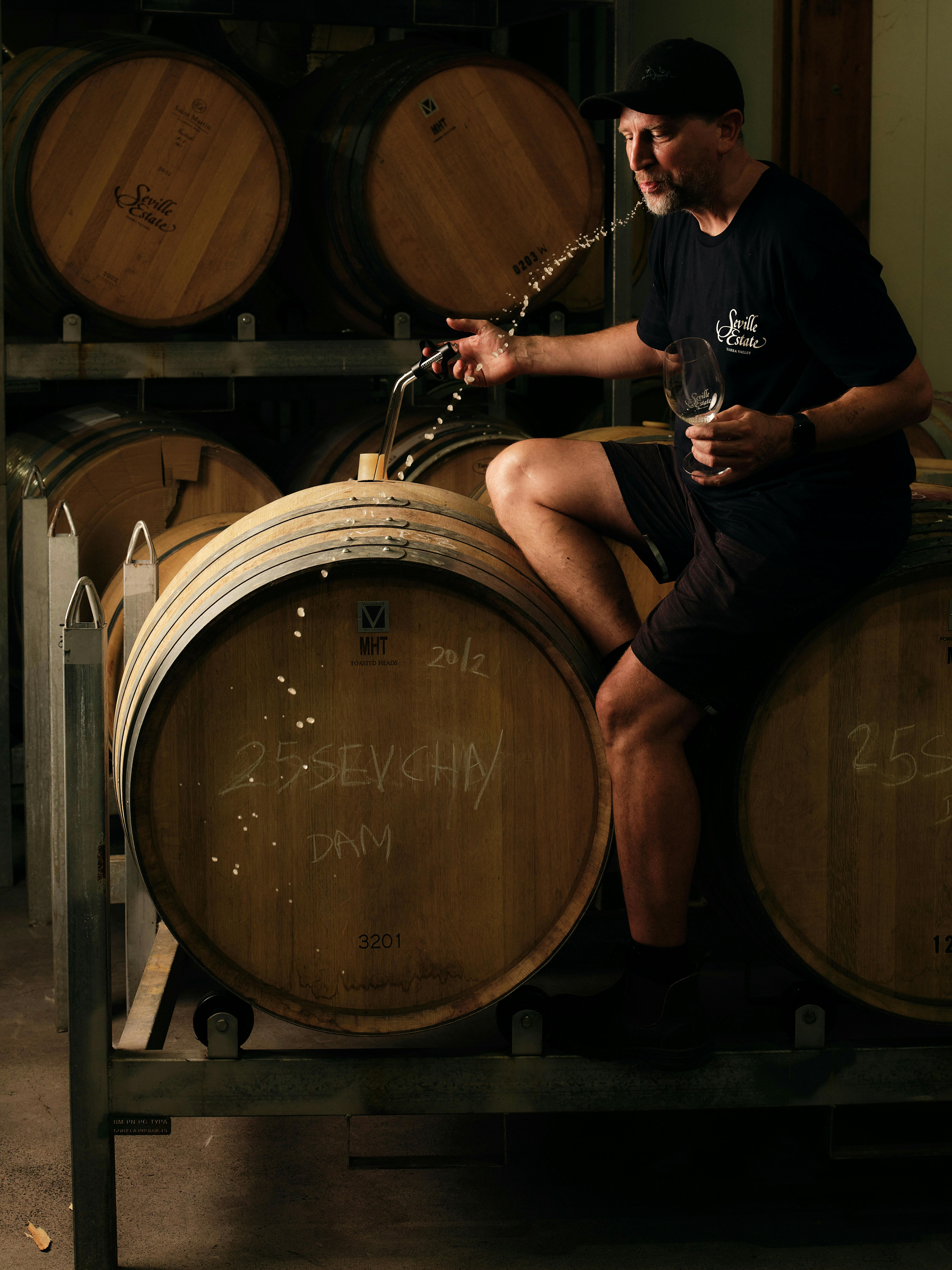 Seville Estate Chiefwinemaker Dom Valentine