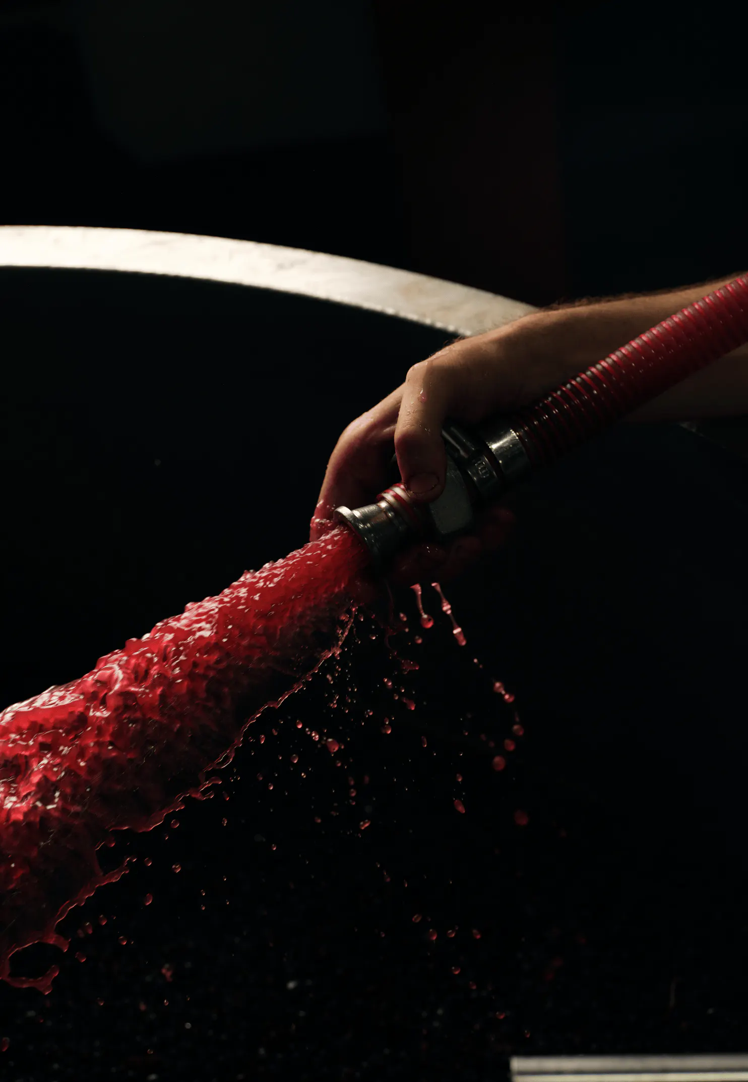 Seville Estate Winemaking Pump Over