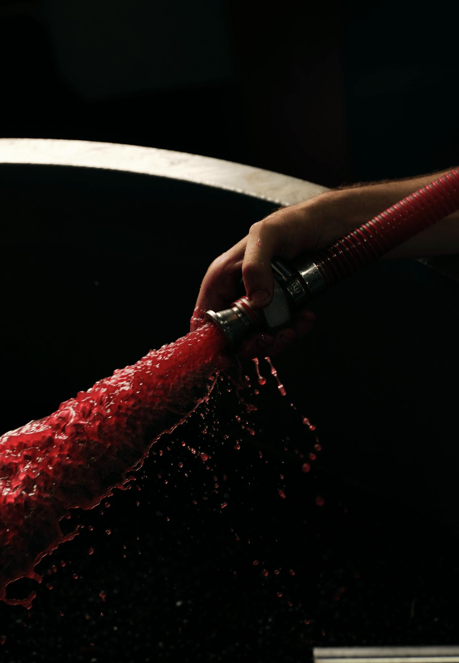 Seville Estate Winemaking Pump Over